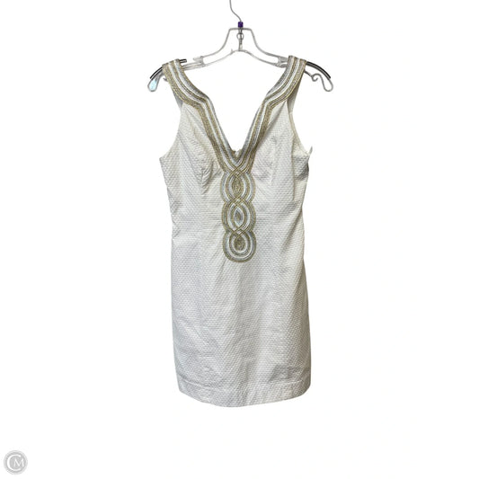 Dress Designer By Lilly Pulitzer In White, Size: 0