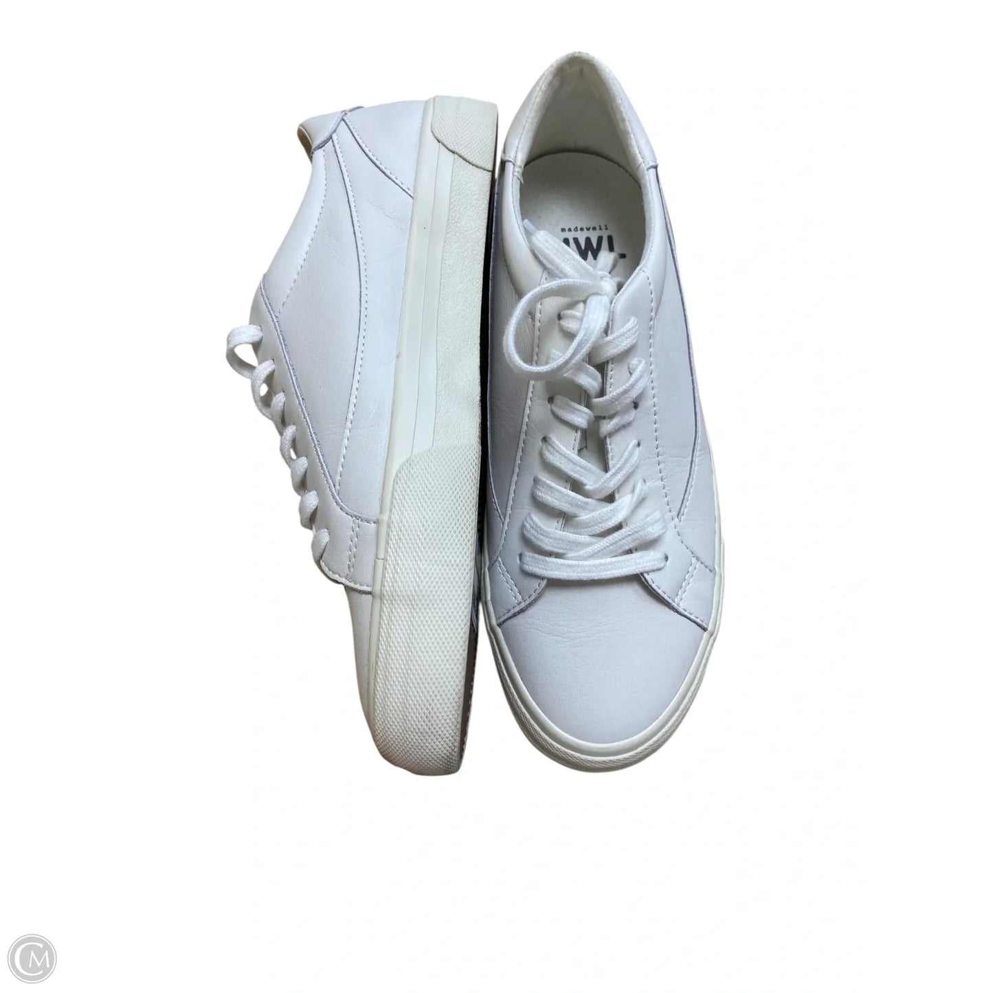 Shoes Sneakers By Madewell In White, Size: 9