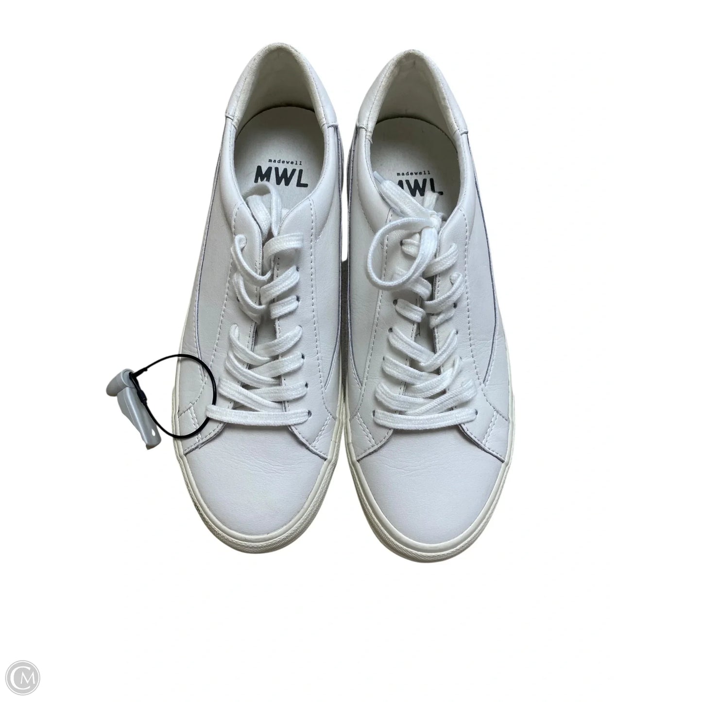 Shoes Sneakers By Madewell In White, Size: 9