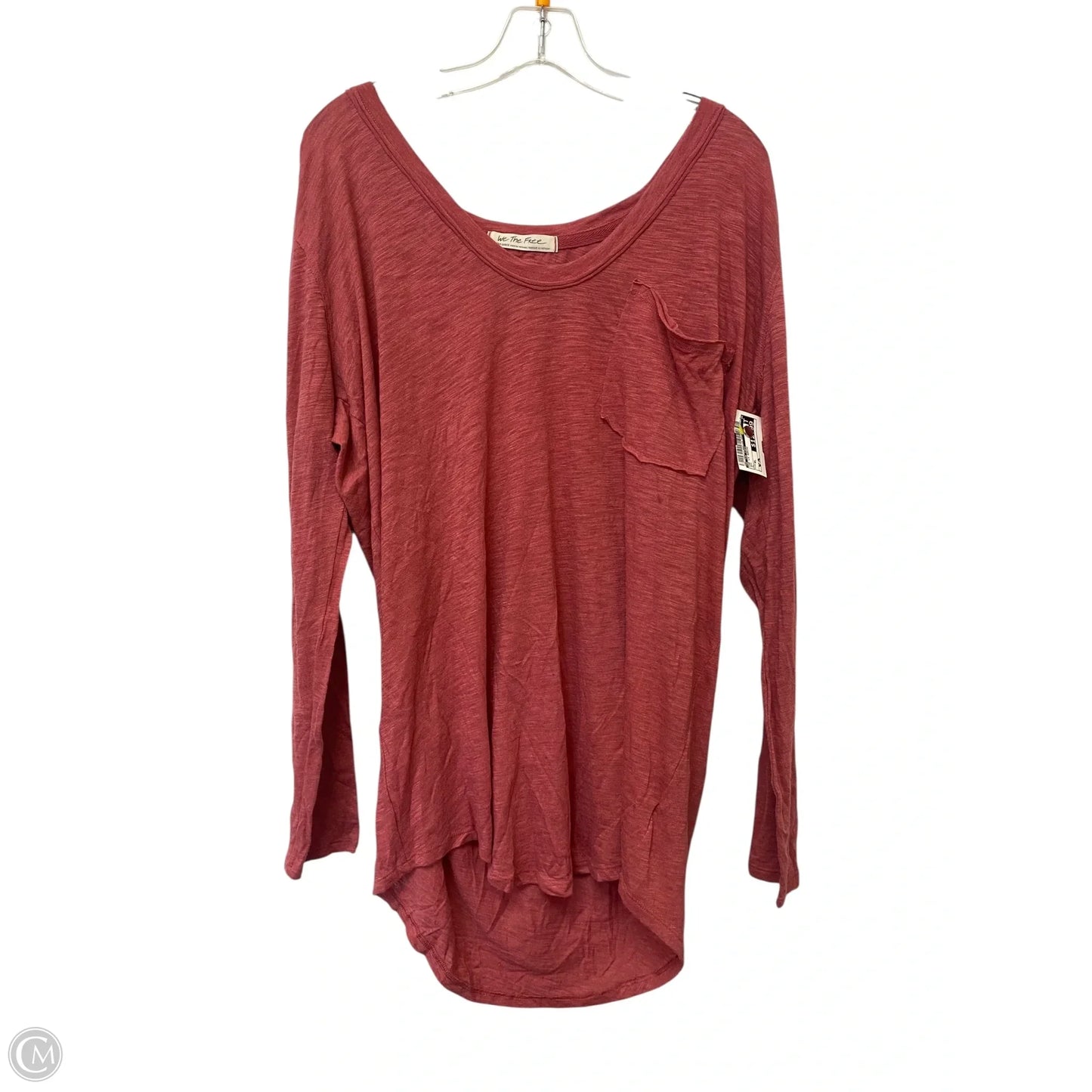 Top Long Sleeve Basic By We The Free In Red, Size: Xl