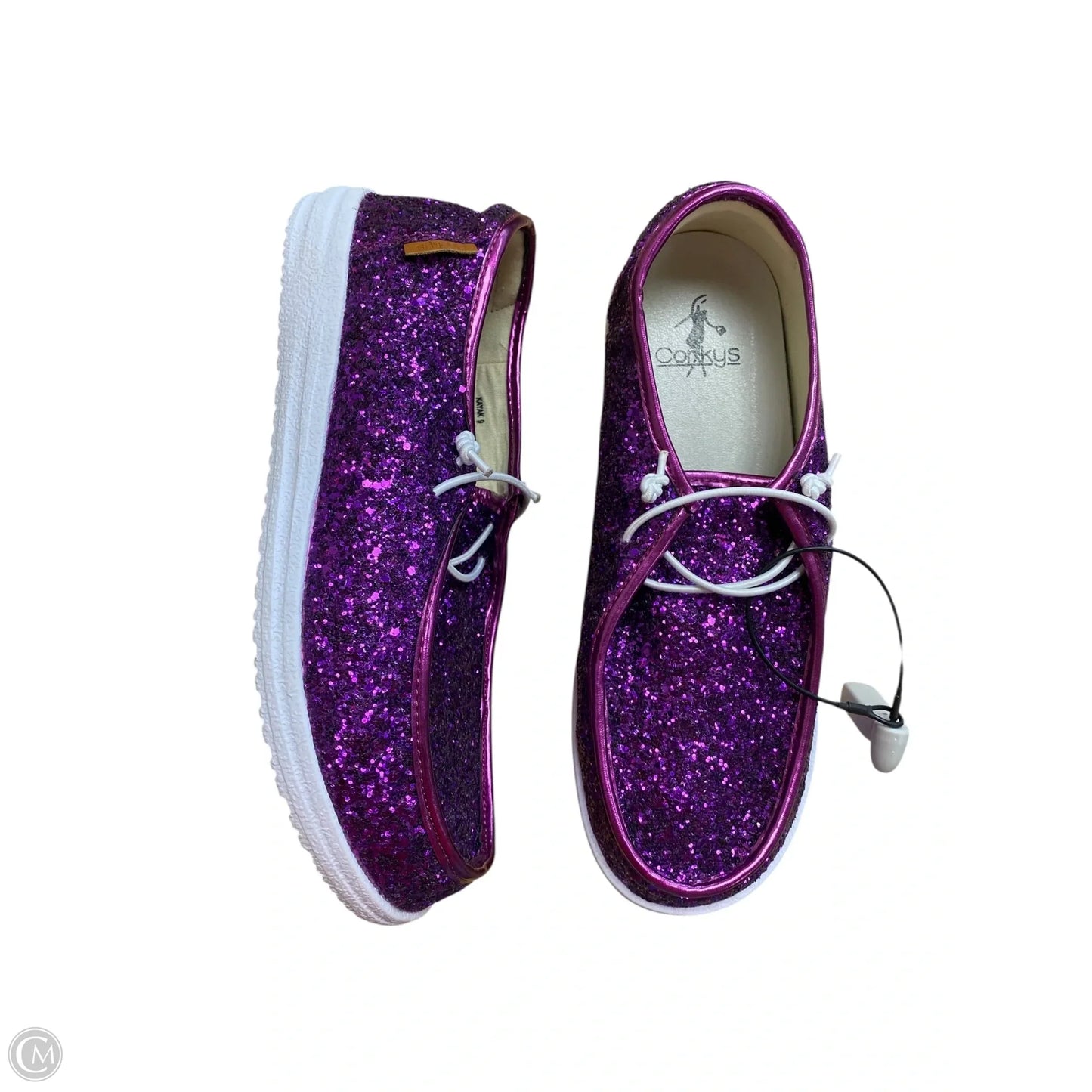 Shoes Flats By Corkys In Purple, Size: 9