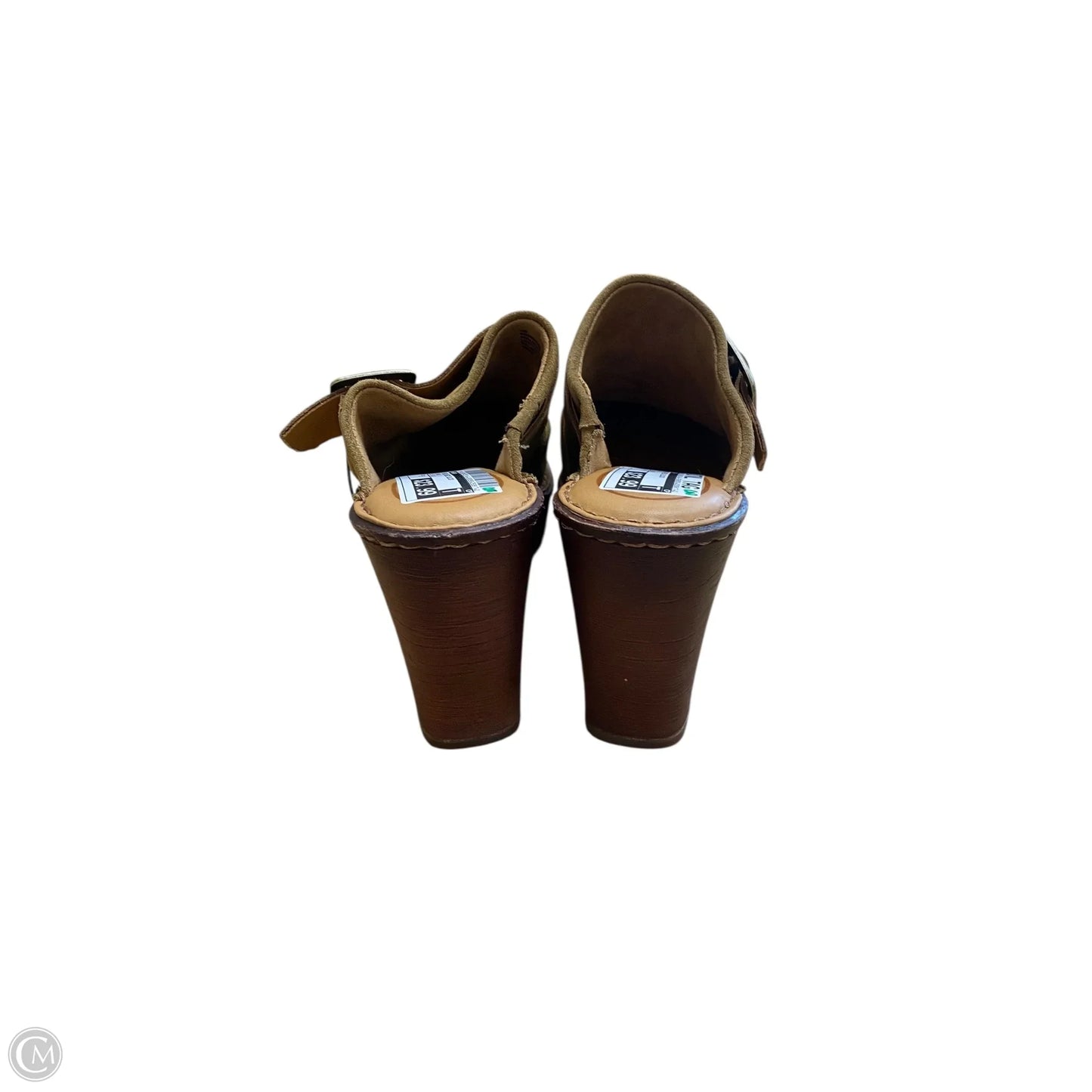 Shoes Heels Block By Born In Brown, Size: 6