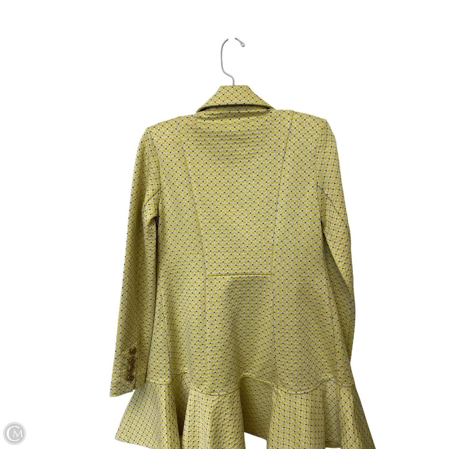 Coat Other By Cabi In Yellow, Size: Xs