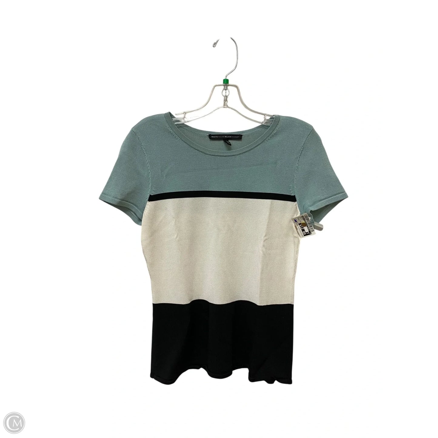 Top Short Sleeve By White House Black Market In Multi-colored, Size: S