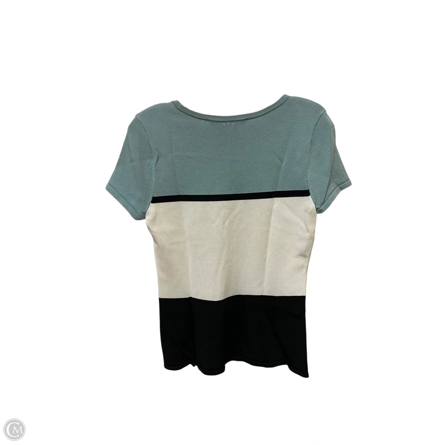 Top Short Sleeve By White House Black Market In Multi-colored, Size: S