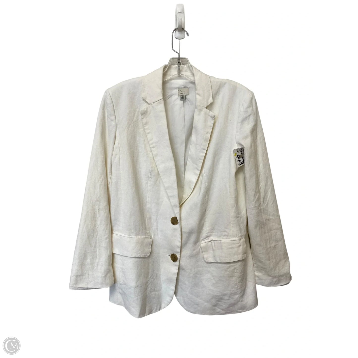 Blazer By A New Day In Cream, Size: Xs