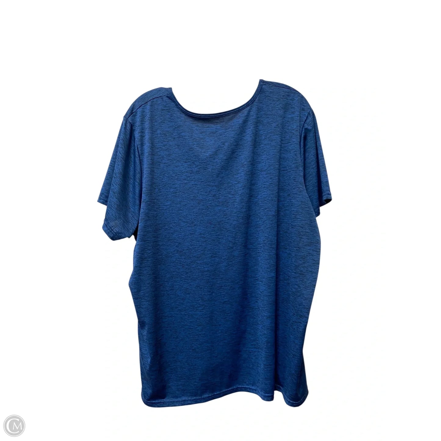 Athletic Top Short Sleeve By Cmf In Multi-colored, Size: 2x