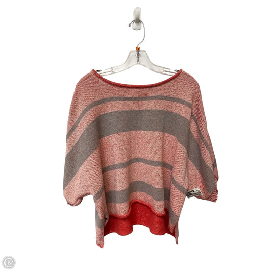 Sweater By Anthropologie In Grey & Red, Size: Xs