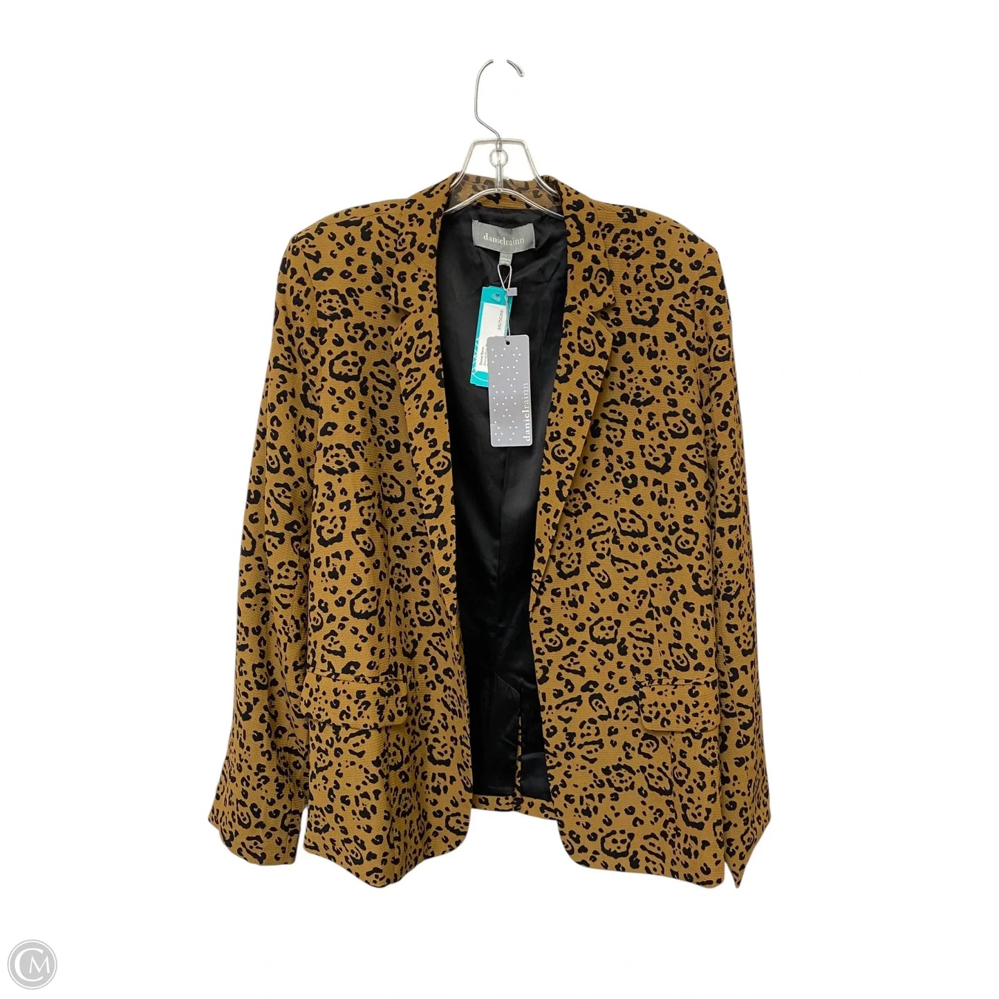 Blazer By Daniel Rainn In Animal Print, Size: L
