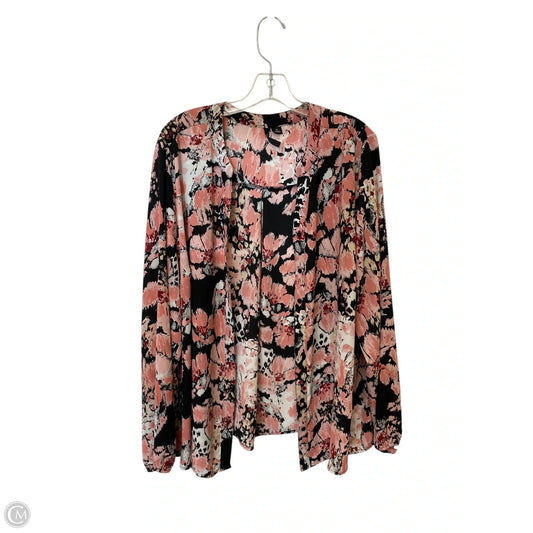 Top Long Sleeve By New Directions In Multi-colored, Size: 1x