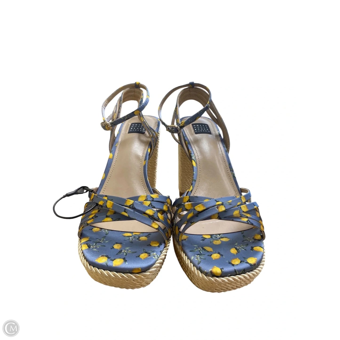 Shoes Heels Block By White House Black Market In Blue & Brown, Size: 8