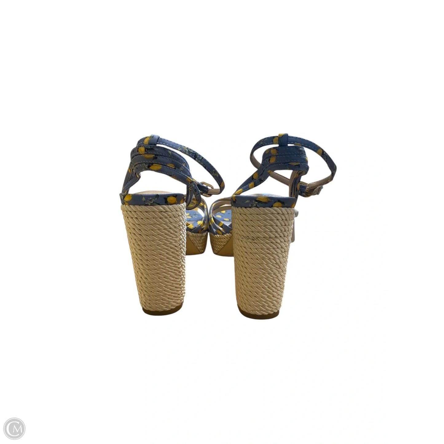 Shoes Heels Block By White House Black Market In Blue & Brown, Size: 8