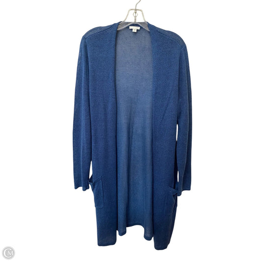 Cardigan By J. Jill In Blue, Size: L