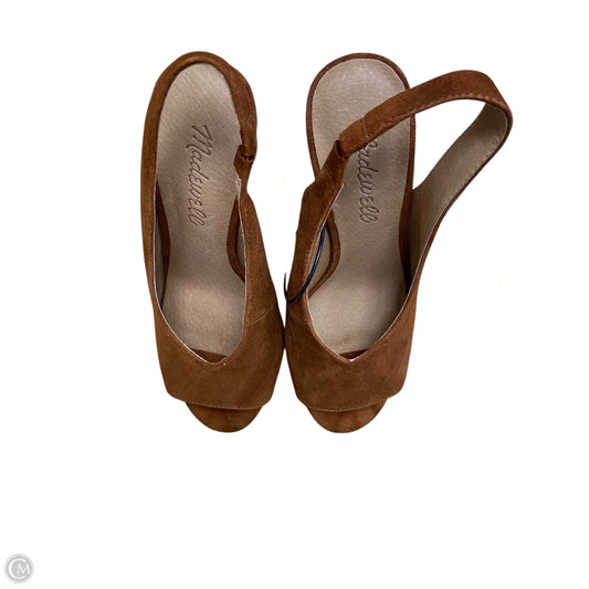 Shoes Heels Block By Madewell In Brown, Size: 5