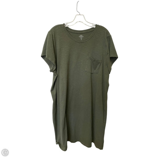 Dress Casual Short By St Johns Bay In Green, Size: 1x