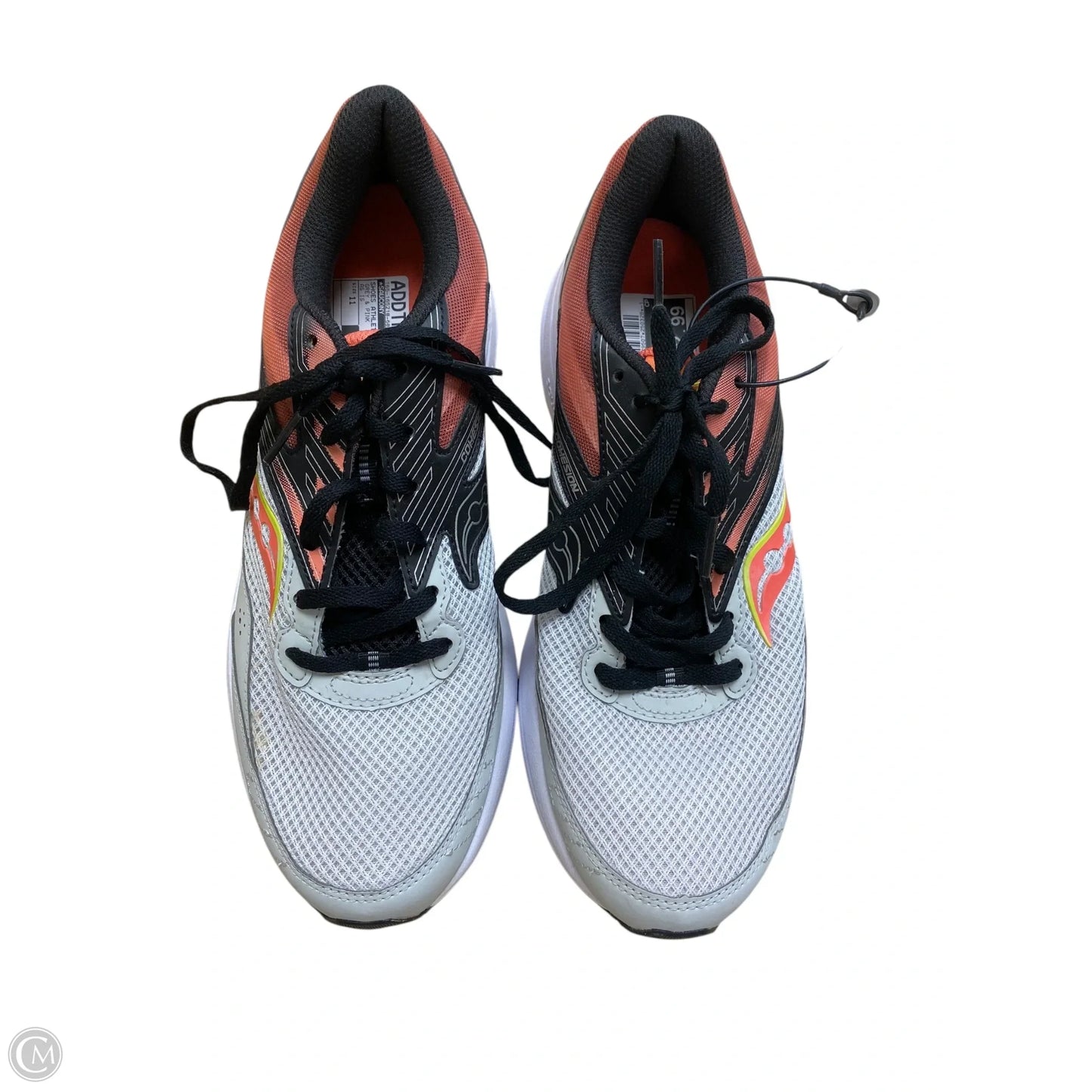 Shoes Athletic By Saucony In Grey & Pink, Size: 11