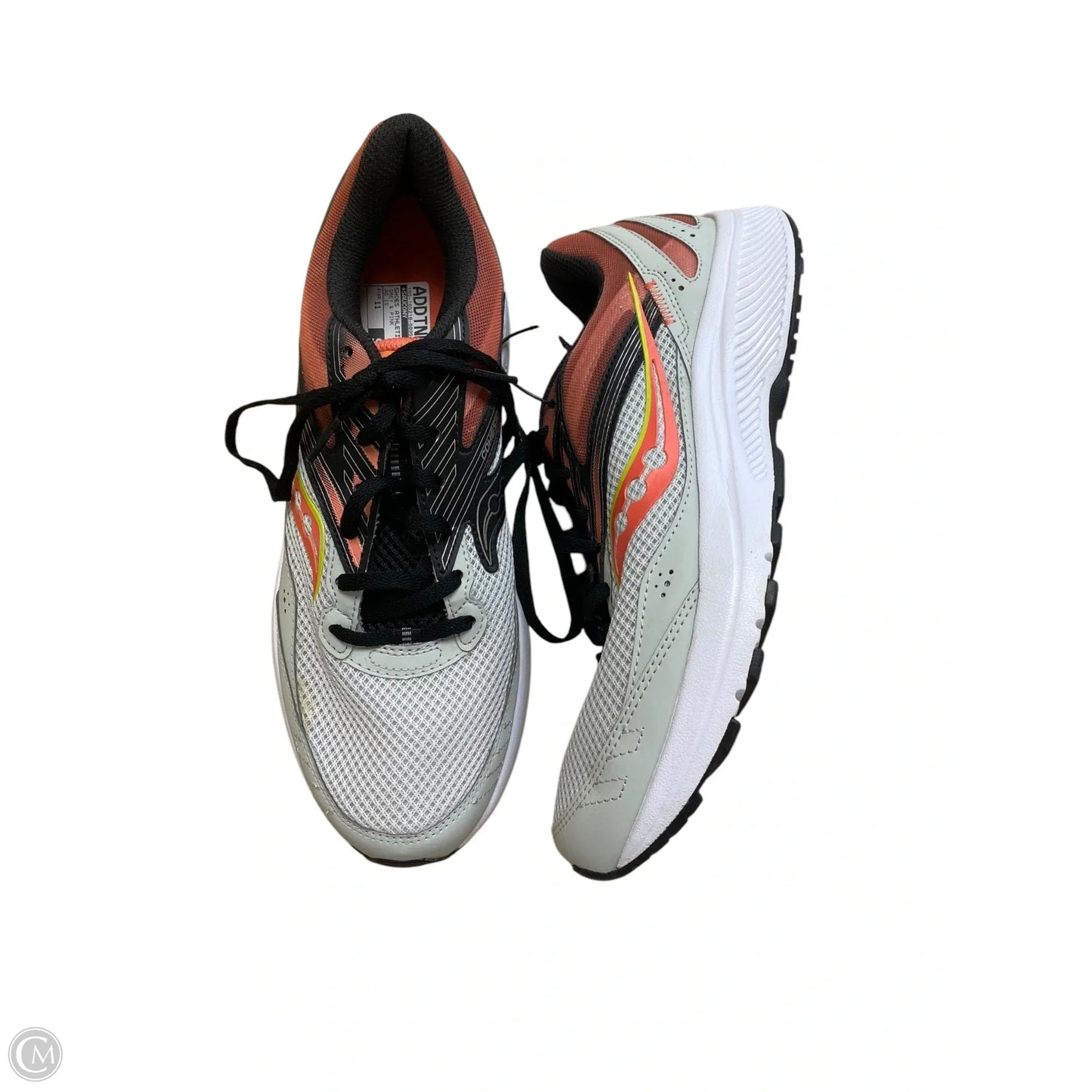 Shoes Athletic By Saucony In Grey & Pink, Size: 11