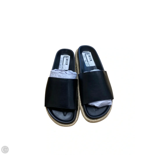 Shoes Flats By Shu Shop In Black & Brown, Size: 6