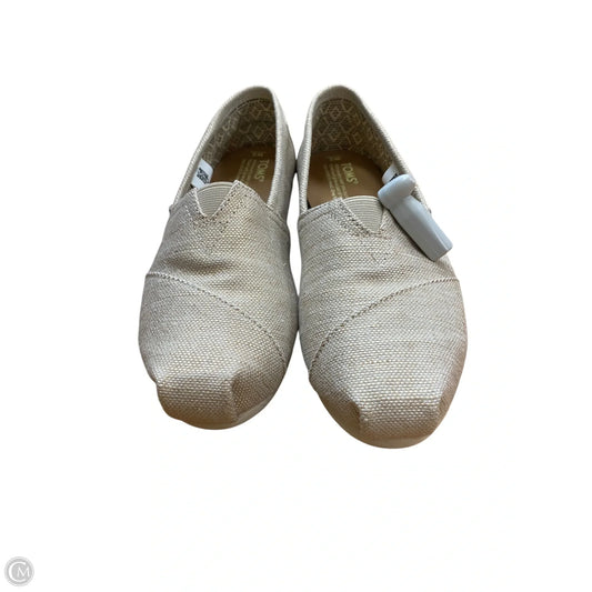 Shoes Flats By Toms In Beige, Size: 8