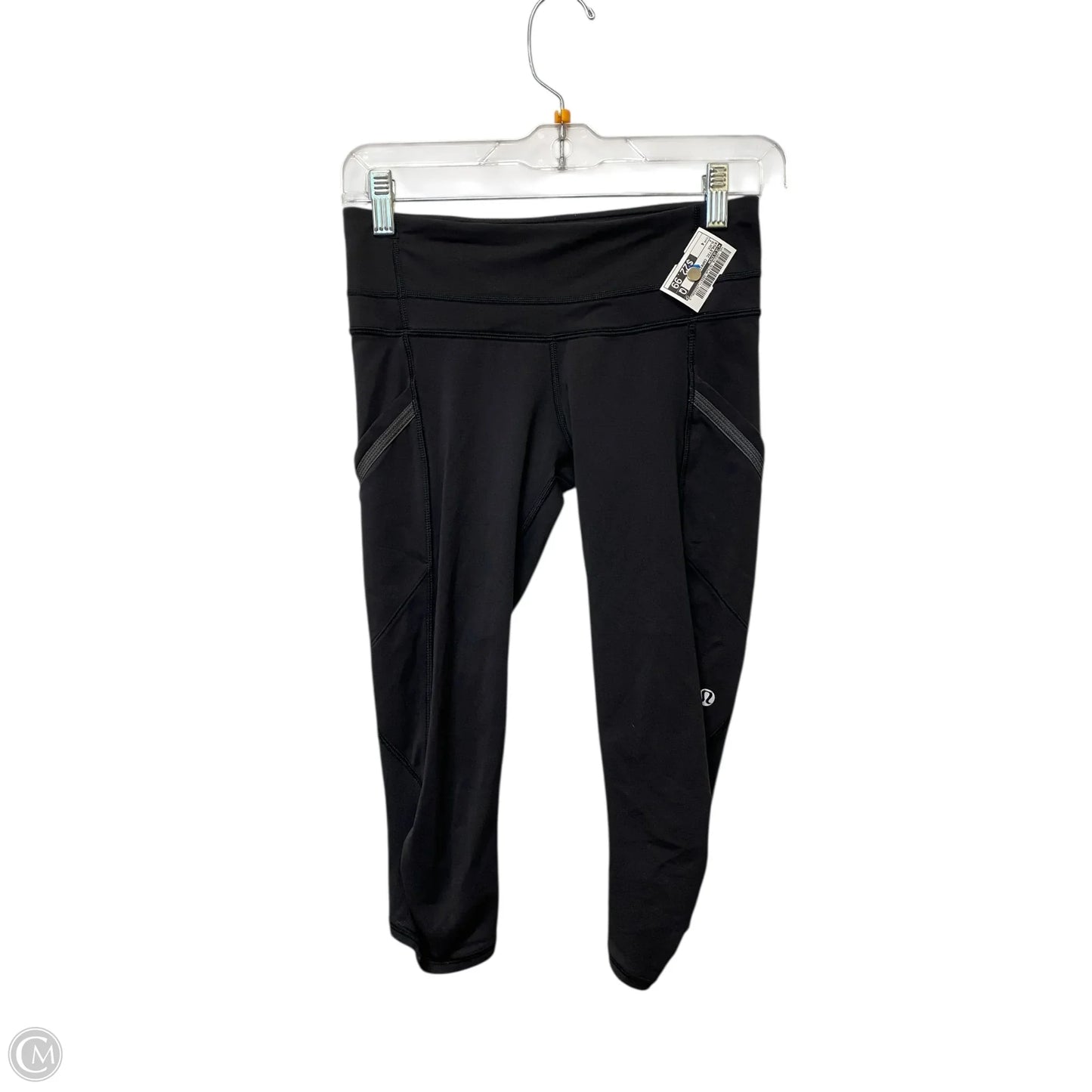Athletic Capris By Lululemon In Black, Size: 4