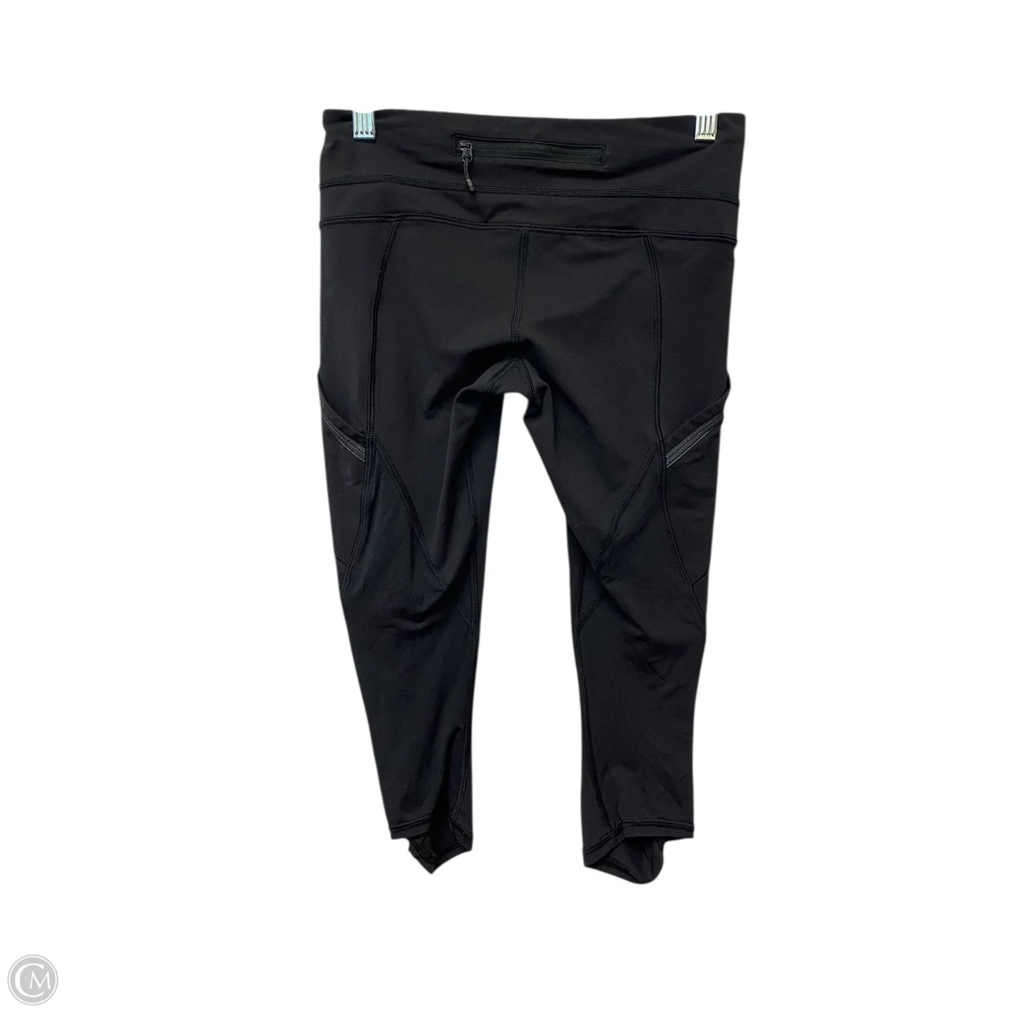 Athletic Capris By Lululemon In Black, Size: 4