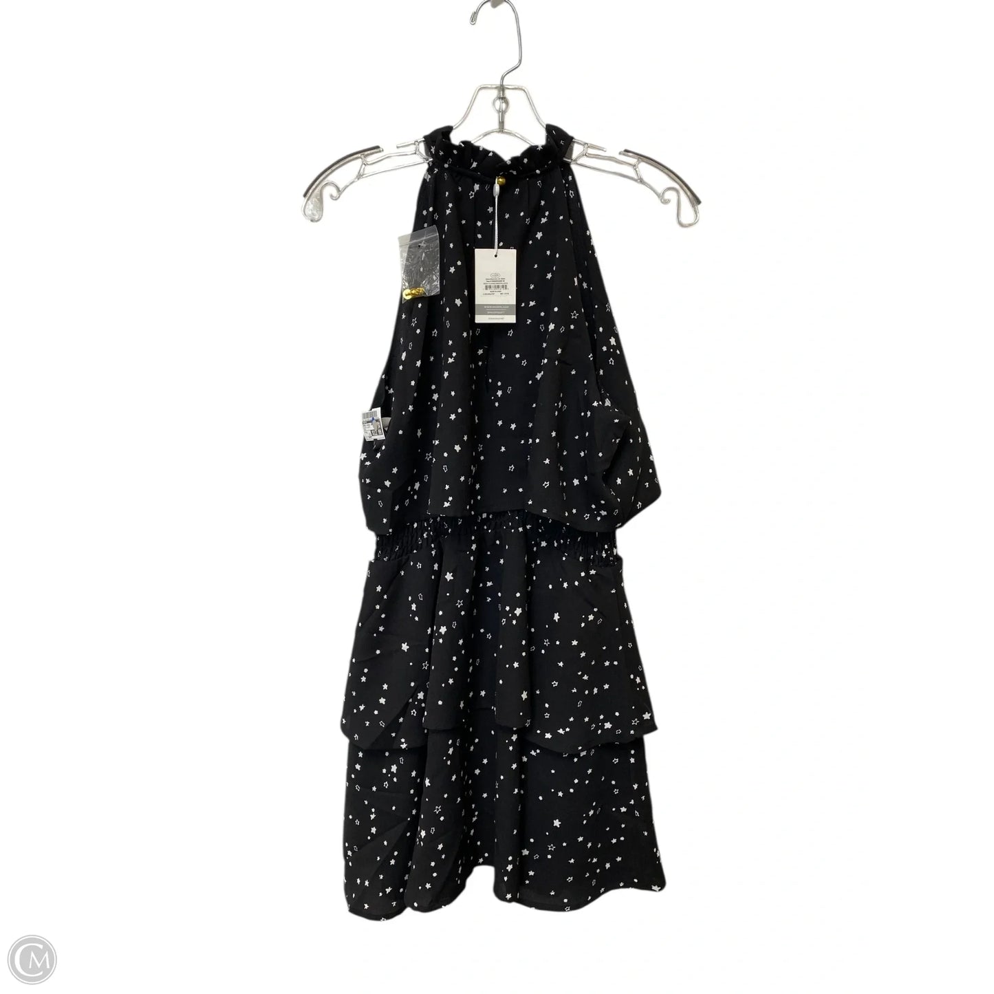 Dress Casual Short By Mudpie In Black & White, Size: M