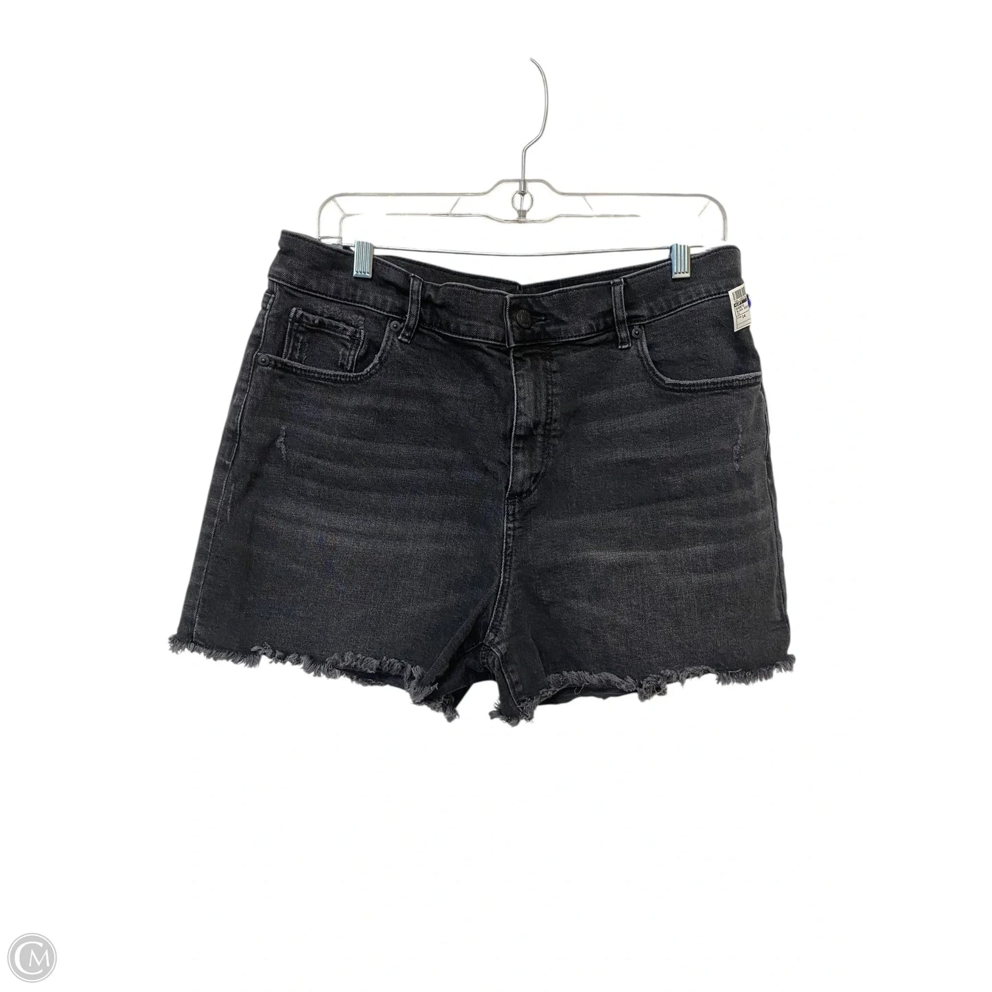 Shorts By Loft In Black Denim, Size: 14