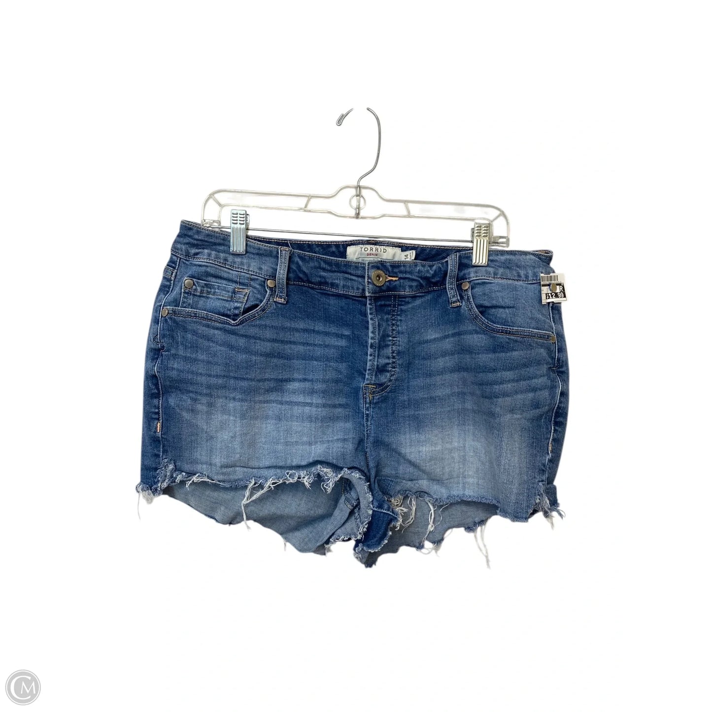 Shorts By Torrid In Blue Denim, Size: 14