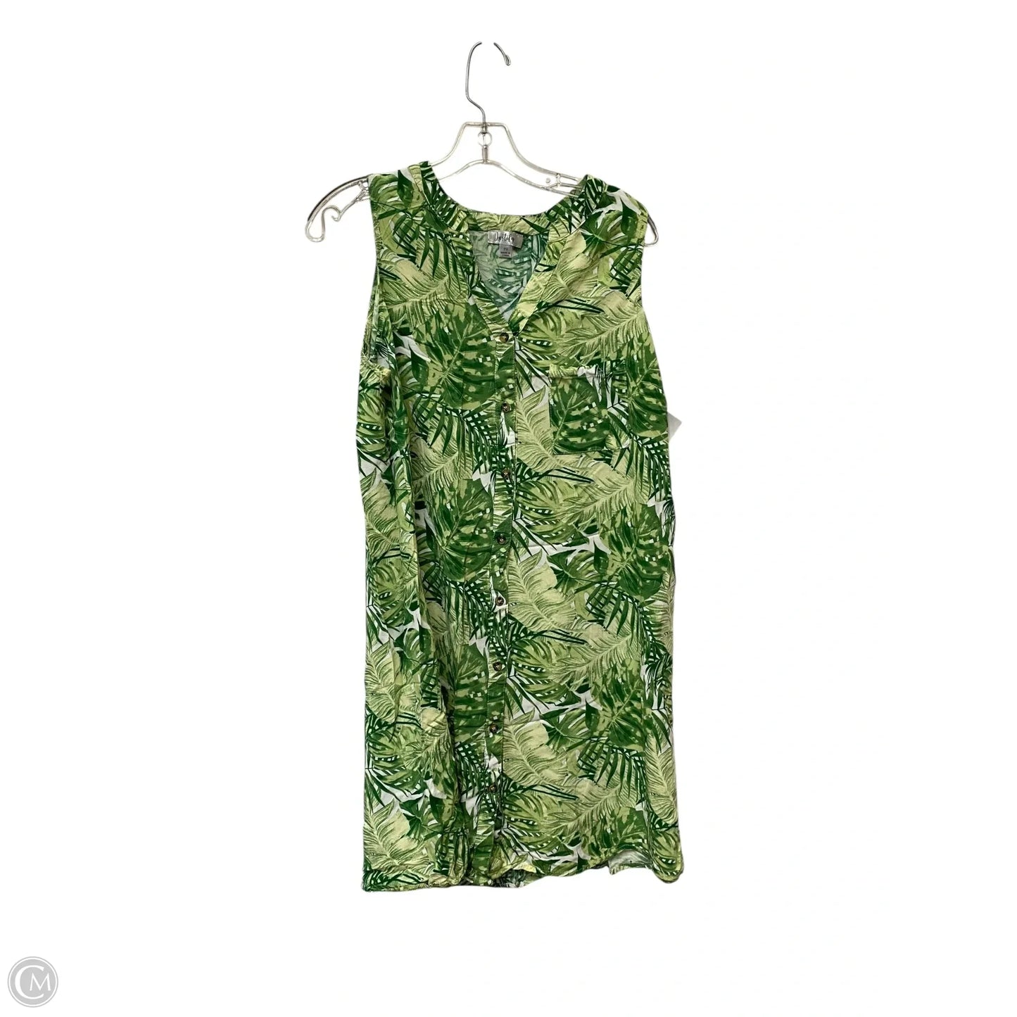 Dress Casual Short By Justify In Green, Size: 2x