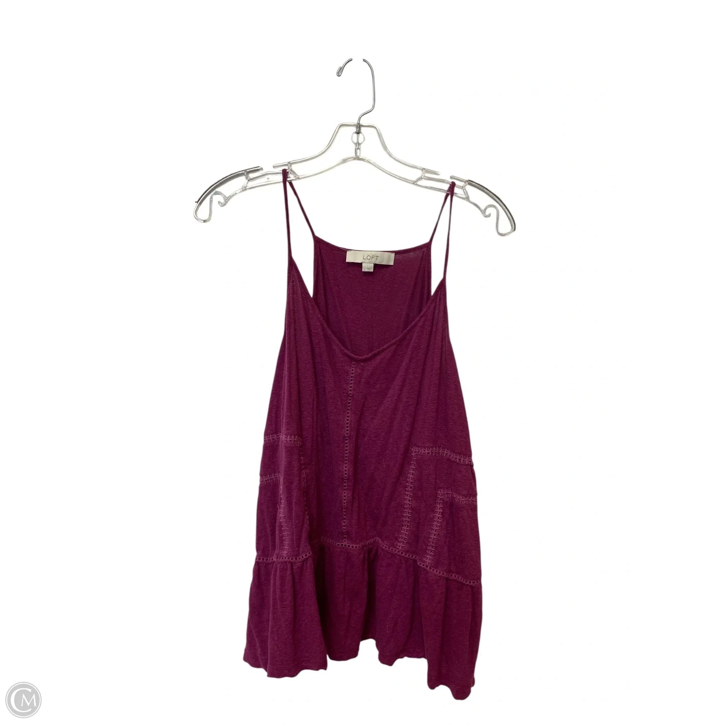 Tank Top By Loft In Purple, Size: L