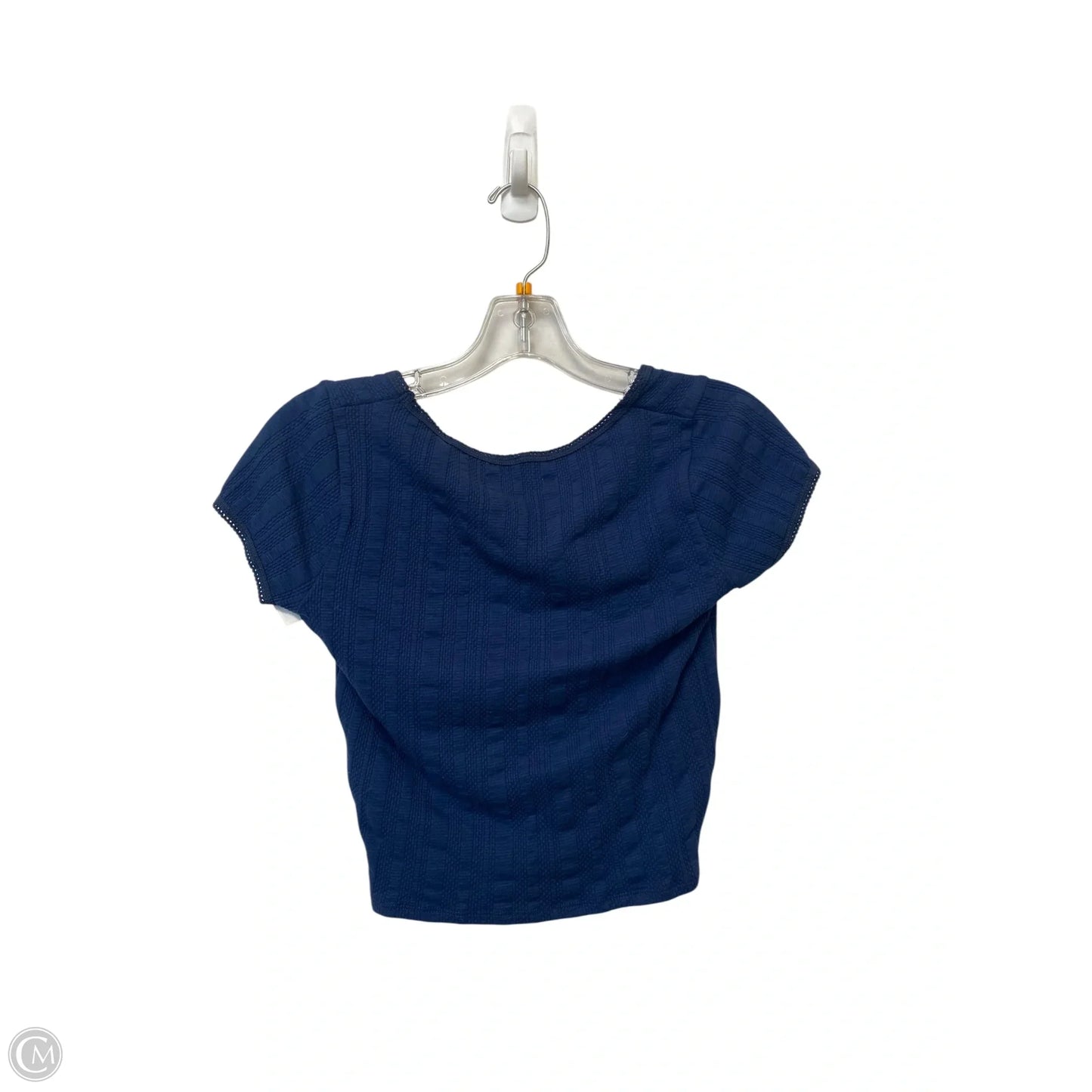 Top Short Sleeve By Madewell In Blue, Size: Xs