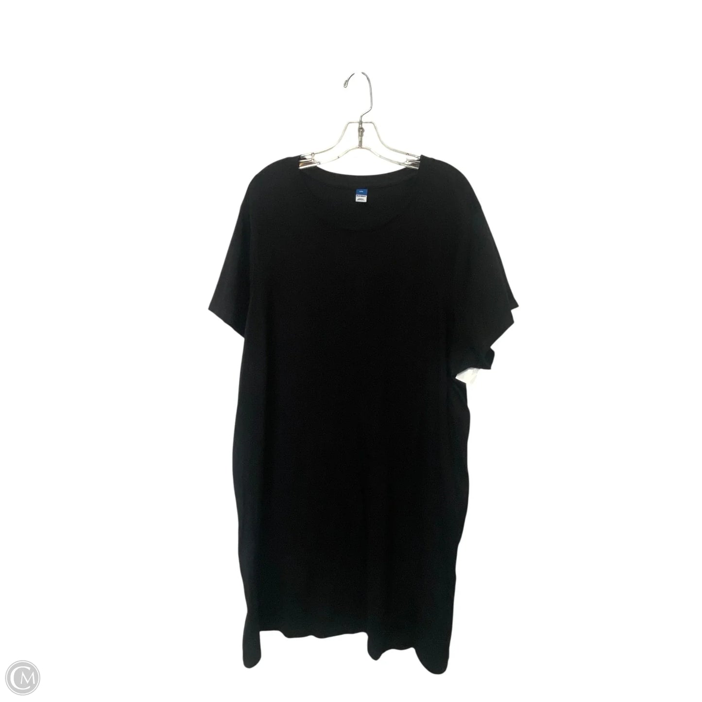 Dress Casual Midi By Old Navy In Black, Size: Xxl