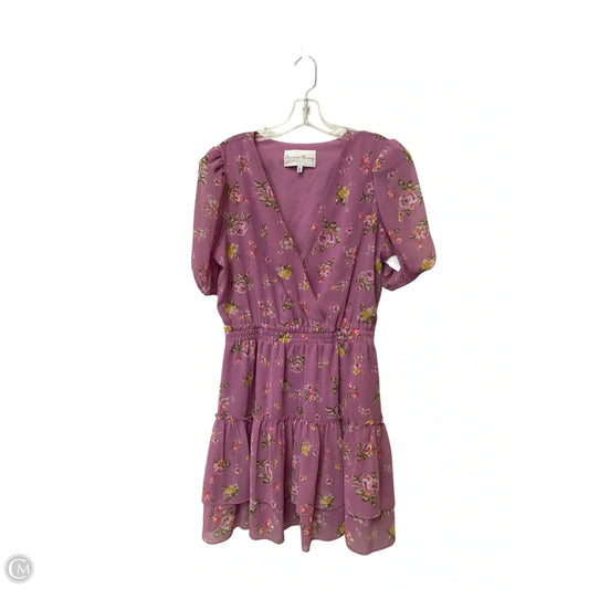 Dress Casual Short By Clothes Mentor In Floral Print, Size: M