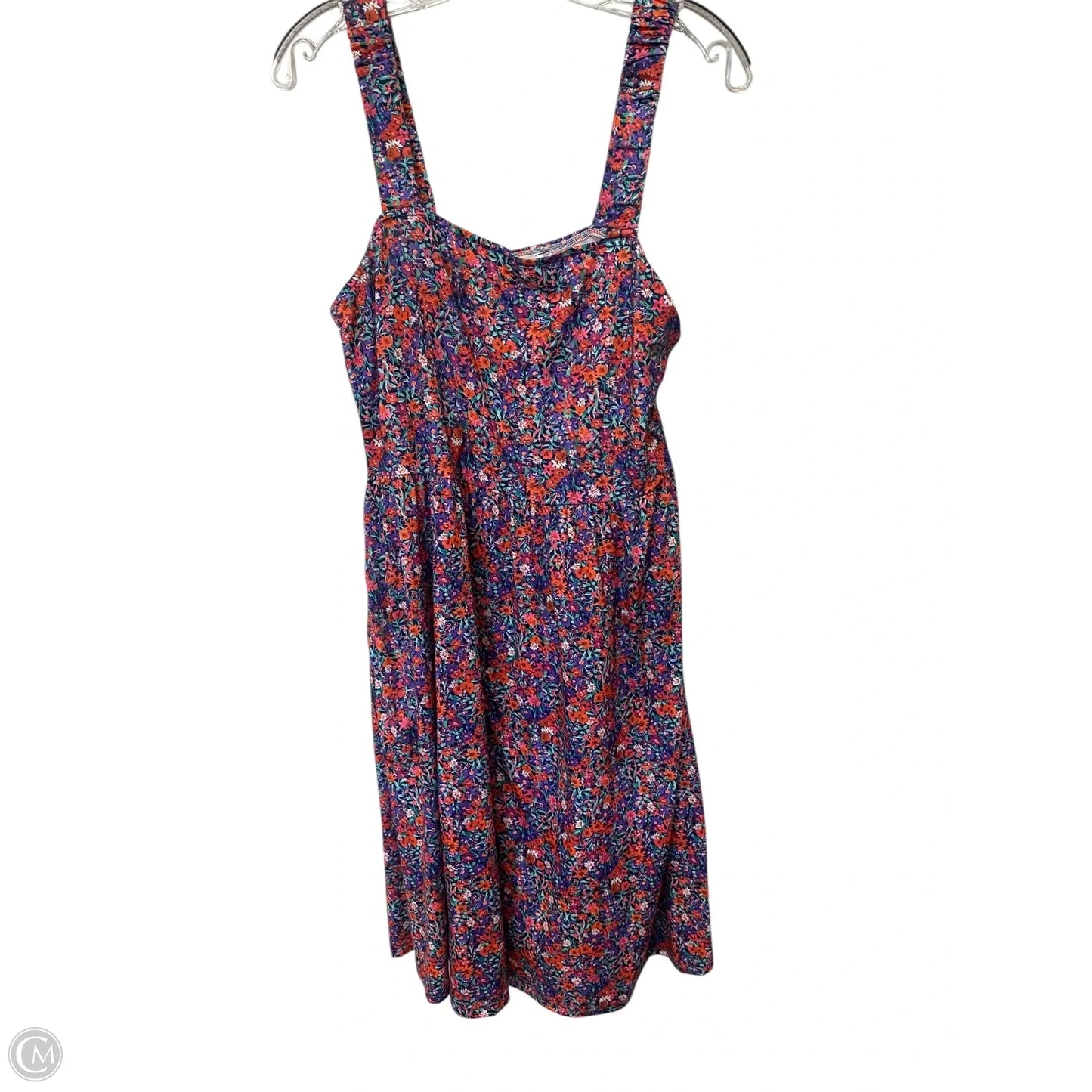 Dress Casual Short By Cmf In Floral Print, Size: M