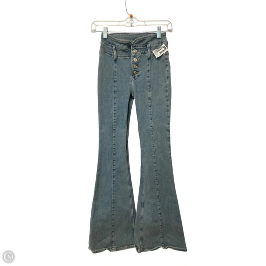 Jeans Flared By We The Free In Blue Denim, Size: 24