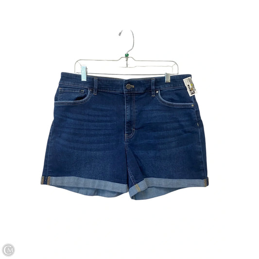 Shorts By White House Black Market In Blue Denim, Size: 14