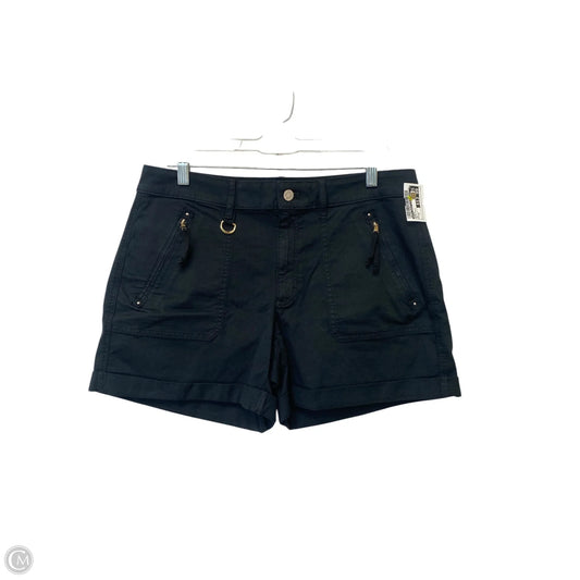 Shorts By White House Black Market In Black Denim, Size: 12
