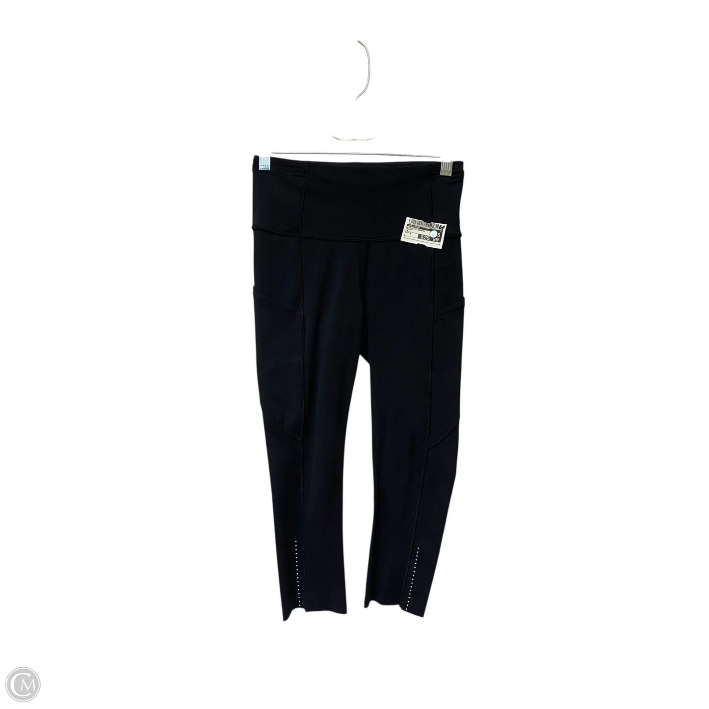 Athletic Capris By Lululemon In Black, Size: 4