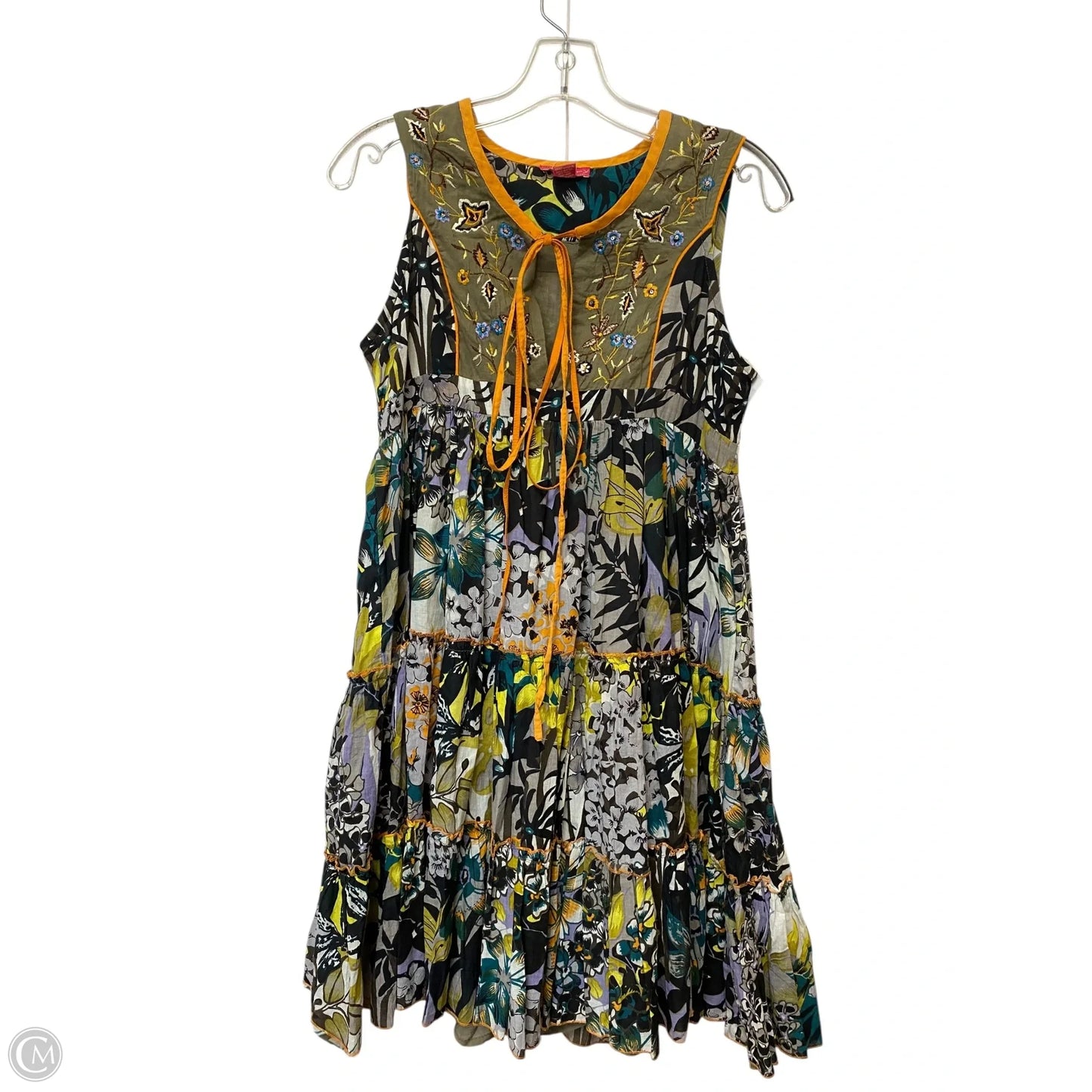 Dress Casual Short By Cmb In Floral Print, Size: S