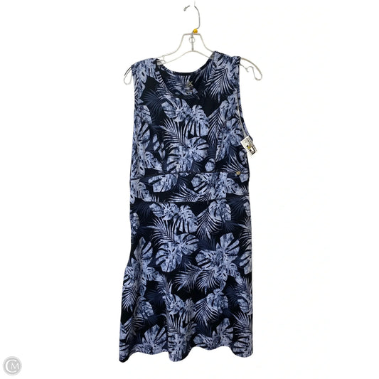 Athletic Dress By Zero Xposure In Tropical Print, Size: Xl