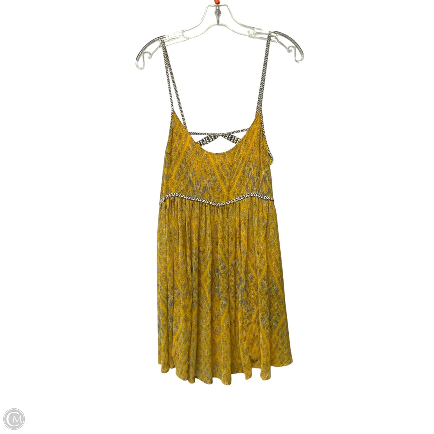Dress Casual Short By Free People In Yellow, Size: S