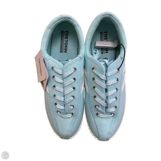 Shoes Sneakers By Clothes Mentor In Blue, Size: 9.5