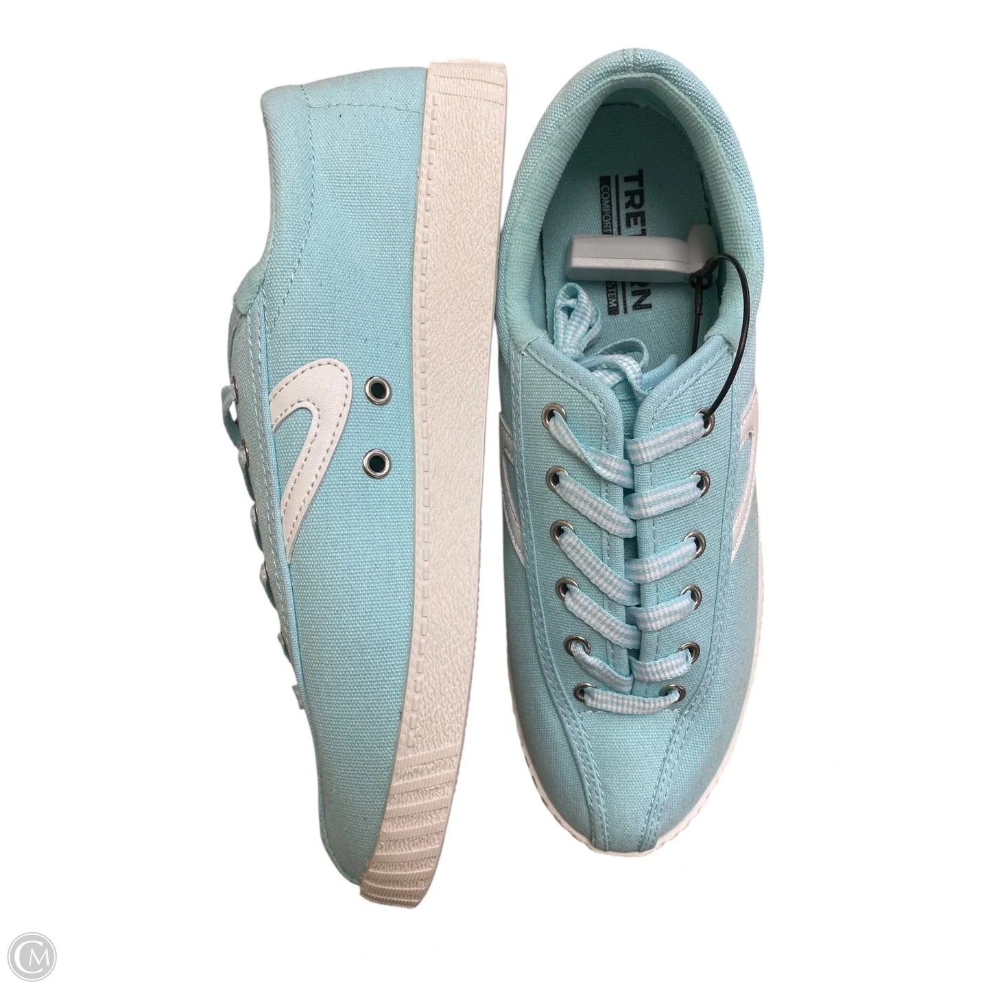 Shoes Sneakers By Clothes Mentor In Blue, Size: 9.5