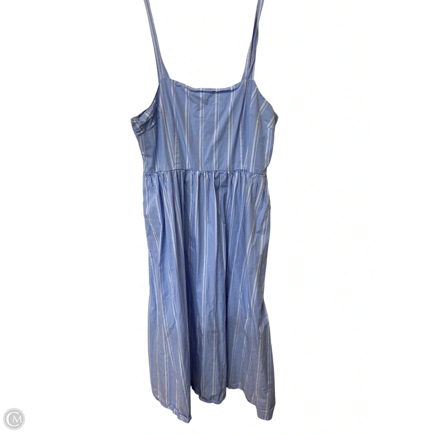 Dress Casual Midi By A New Day In Striped Pattern, Size: L