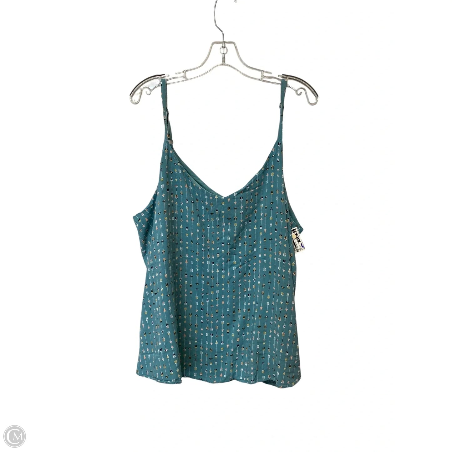 Top Sleeveless By Torrid In Blue, Size: 3x