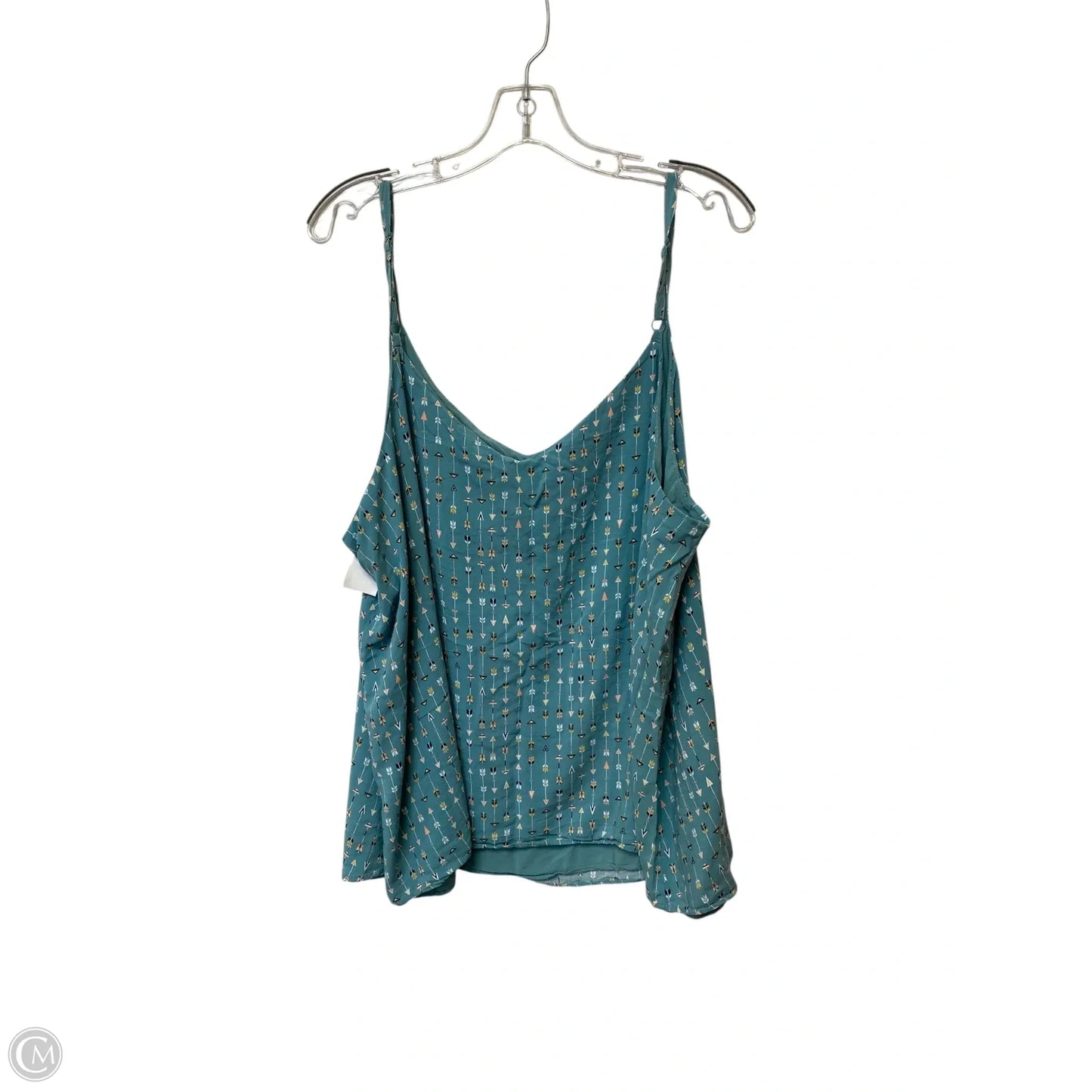 Top Sleeveless By Torrid In Blue, Size: 3x