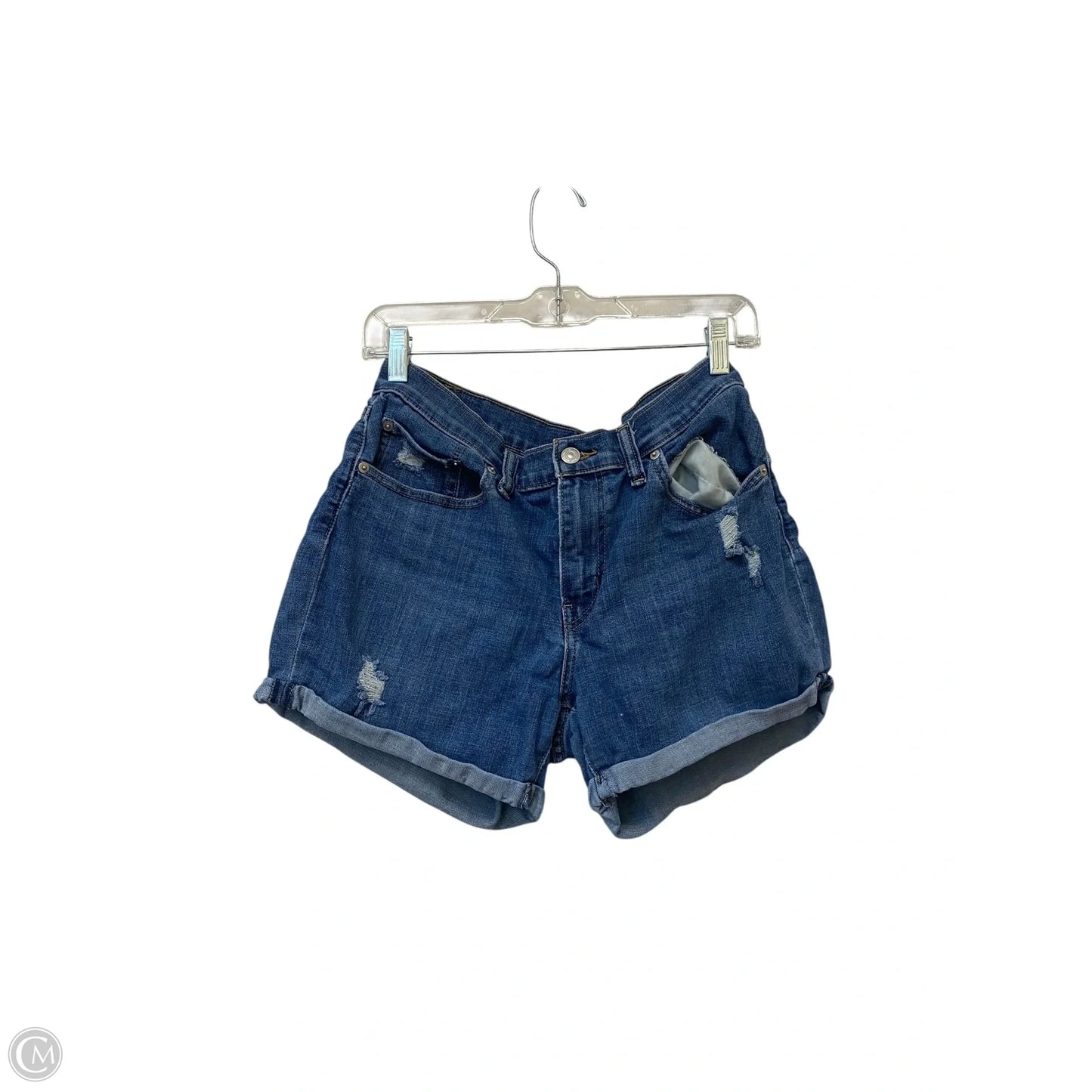 Shorts By Levis In Blue Denim, Size: 30
