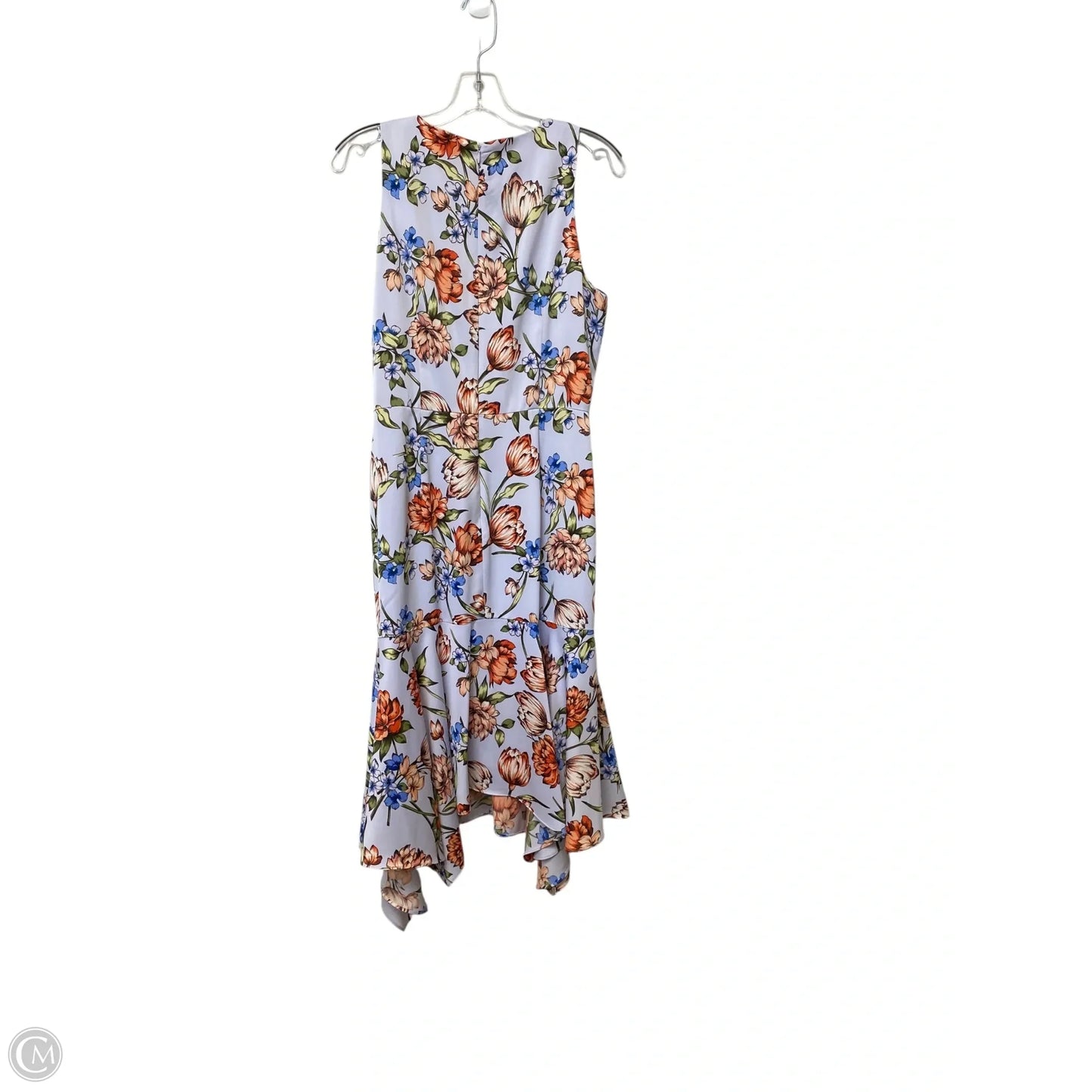 Dress Party Midi By Maggy London In Floral Print, Size: 10