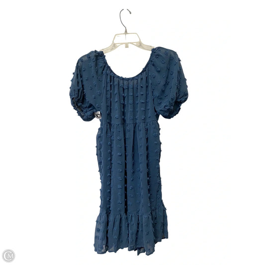 Dress Casual Short By Cmf In Blue, Size: L
