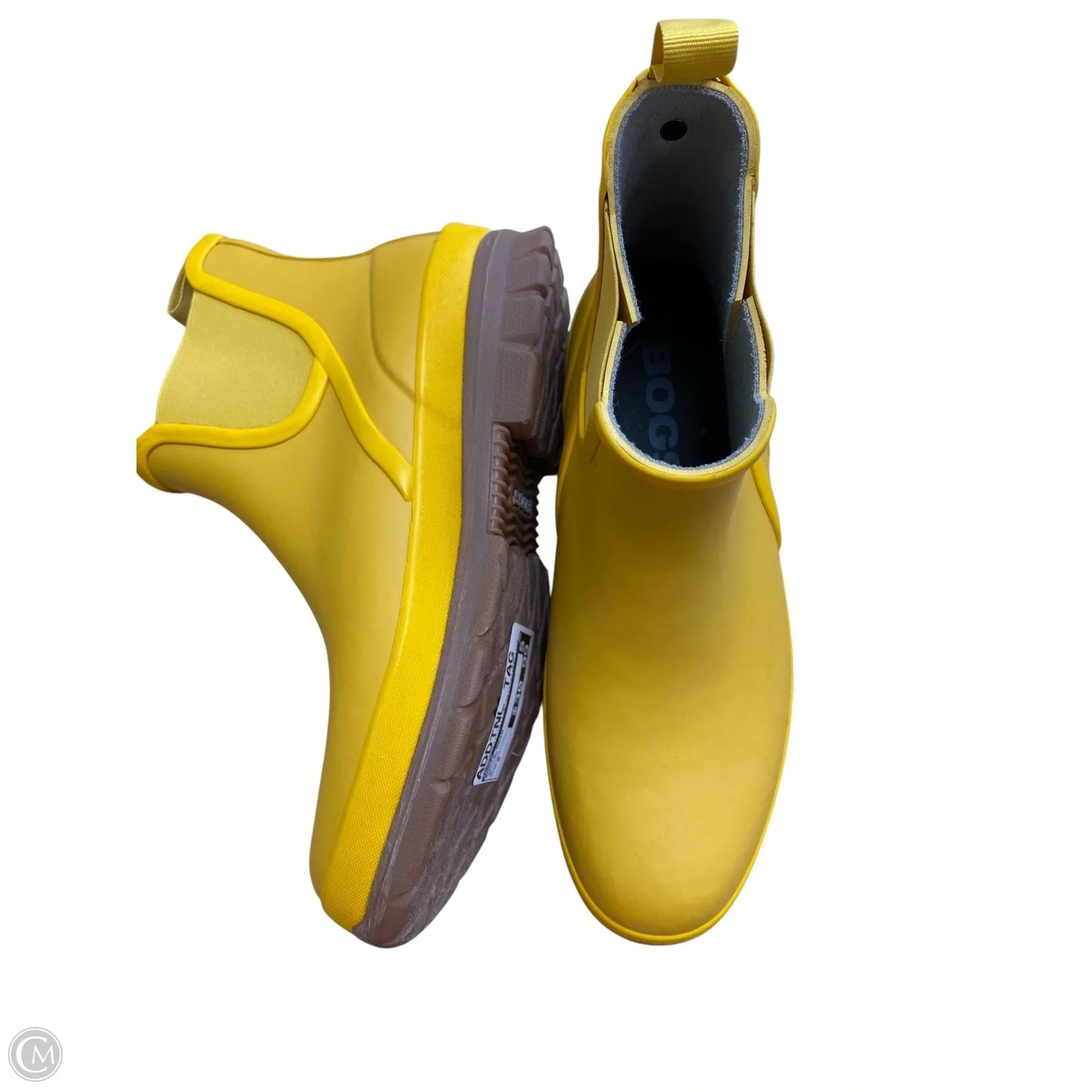 Boots Rain By Bogs In Yellow, Size: 8